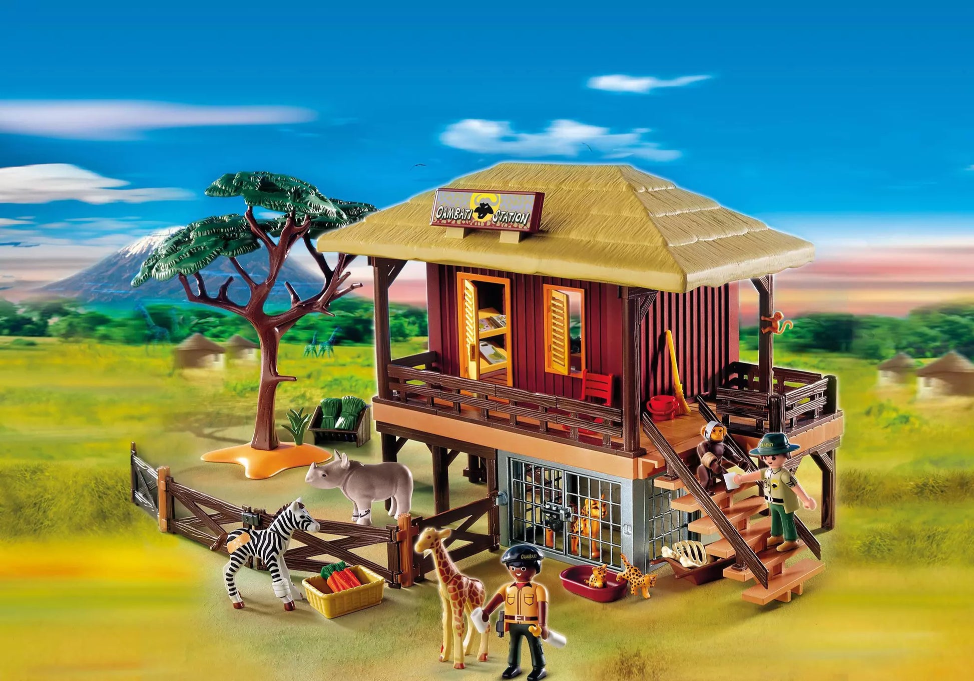 Playmobil 4826 Wild Life Wildtierpflegestation - plegobil