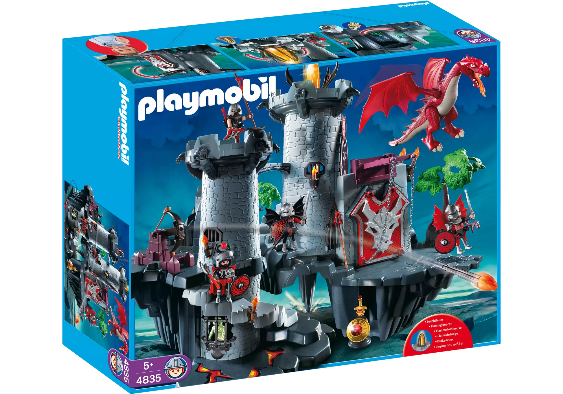 Playmobil 4835 Sammlerstück Knights Große Drachenburg - plegobil
