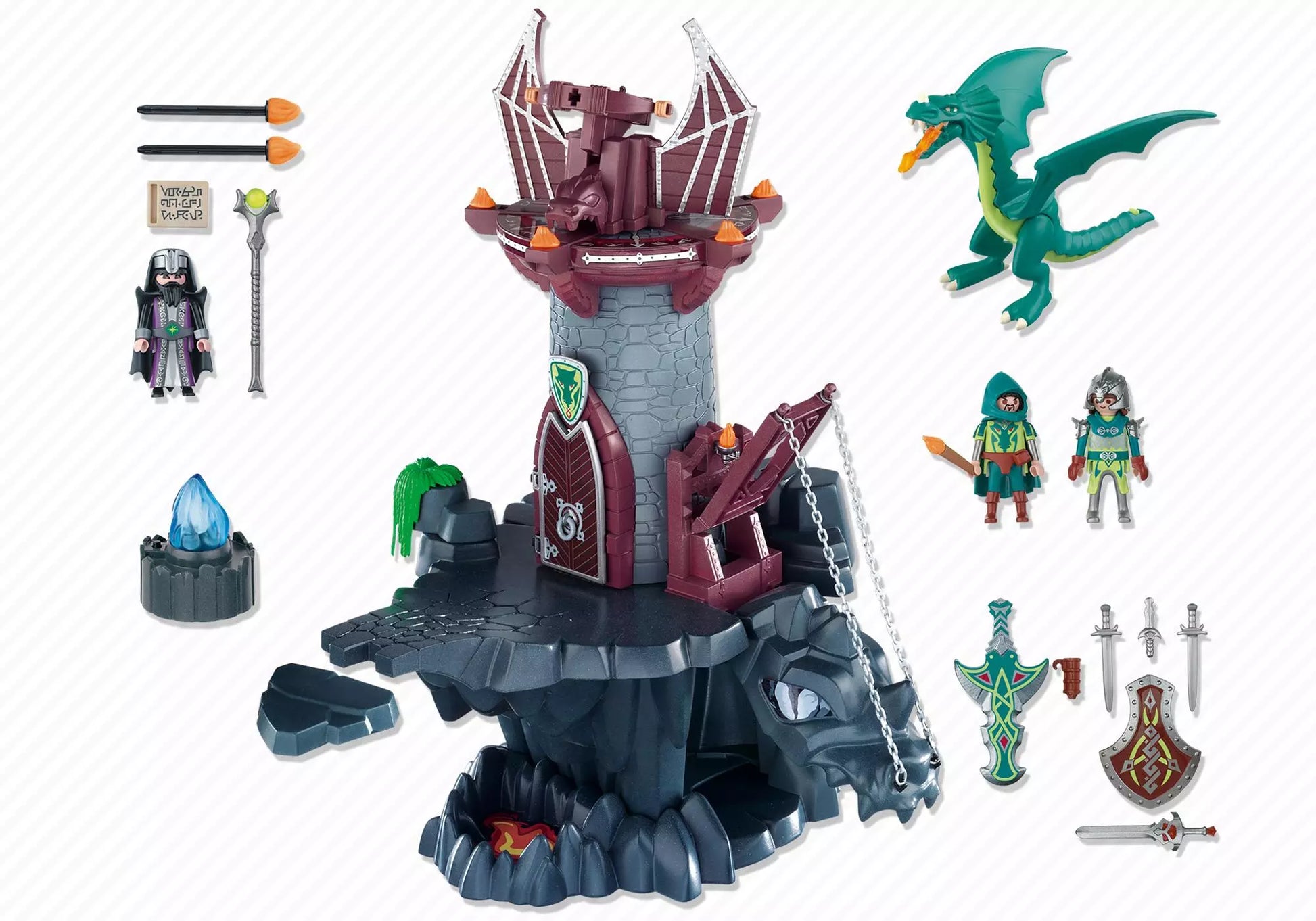 Playmobil 4836 Sammlerstück Knights Drachenturm - plegobil