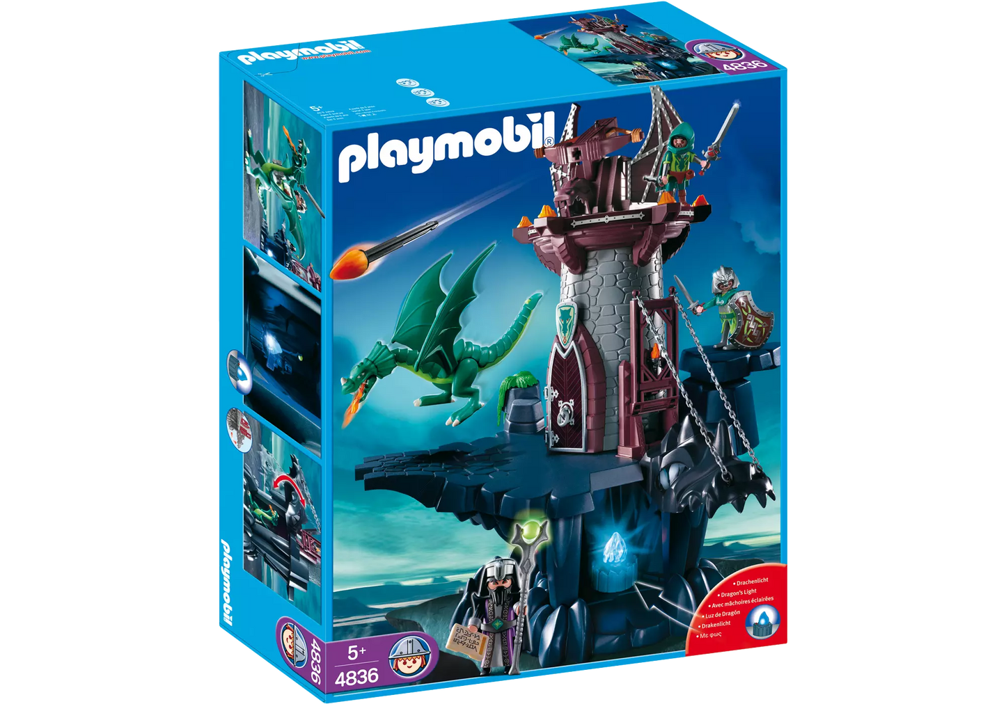Playmobil 4836 Sammlerstück Knights Drachenturm - plegobil