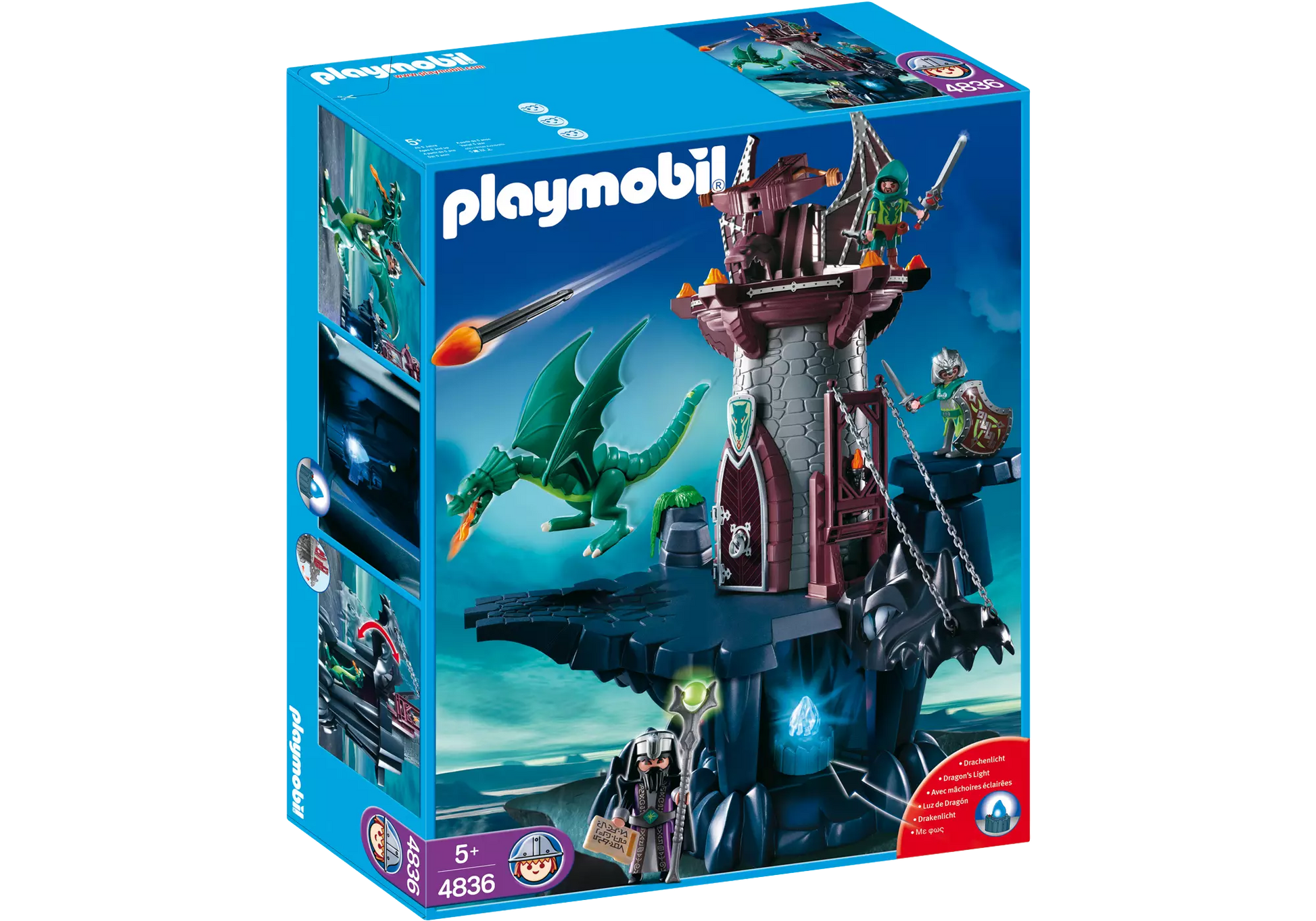 Playmobil 4836 Sammlerstück Knights Drachenturm - plegobil