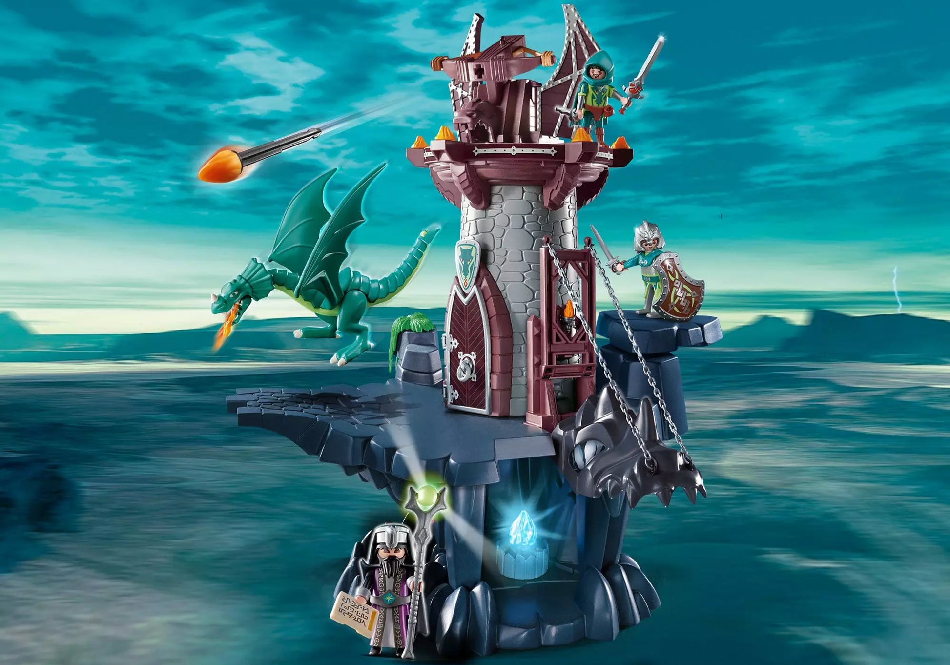 Playmobil 4836 Sammlerstück Knights Drachenturm - plegobil