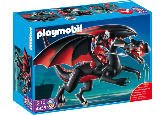 Playmobil 4838 Knights Riesendrache mit Feuer - plegobil