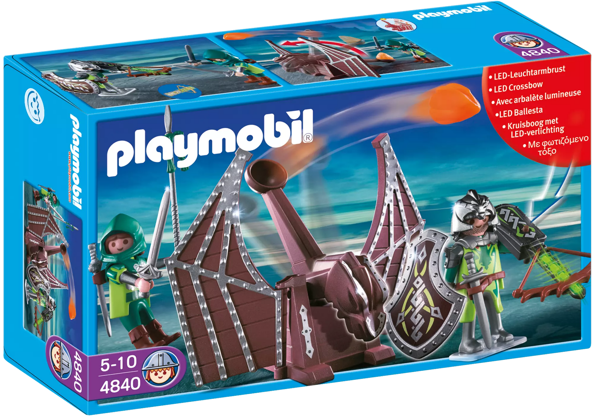 Playmobil 4840 Sammlerstück Drachenkatapult - plegobil