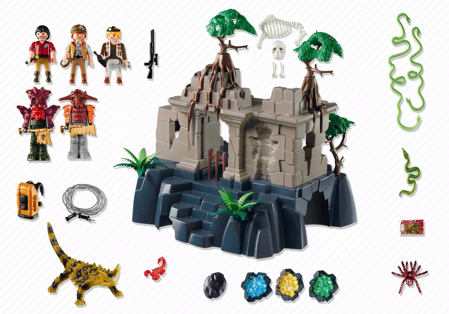 Playmobil 4842 Sammlerstück Schatztempel mit Wächtern - plegobil