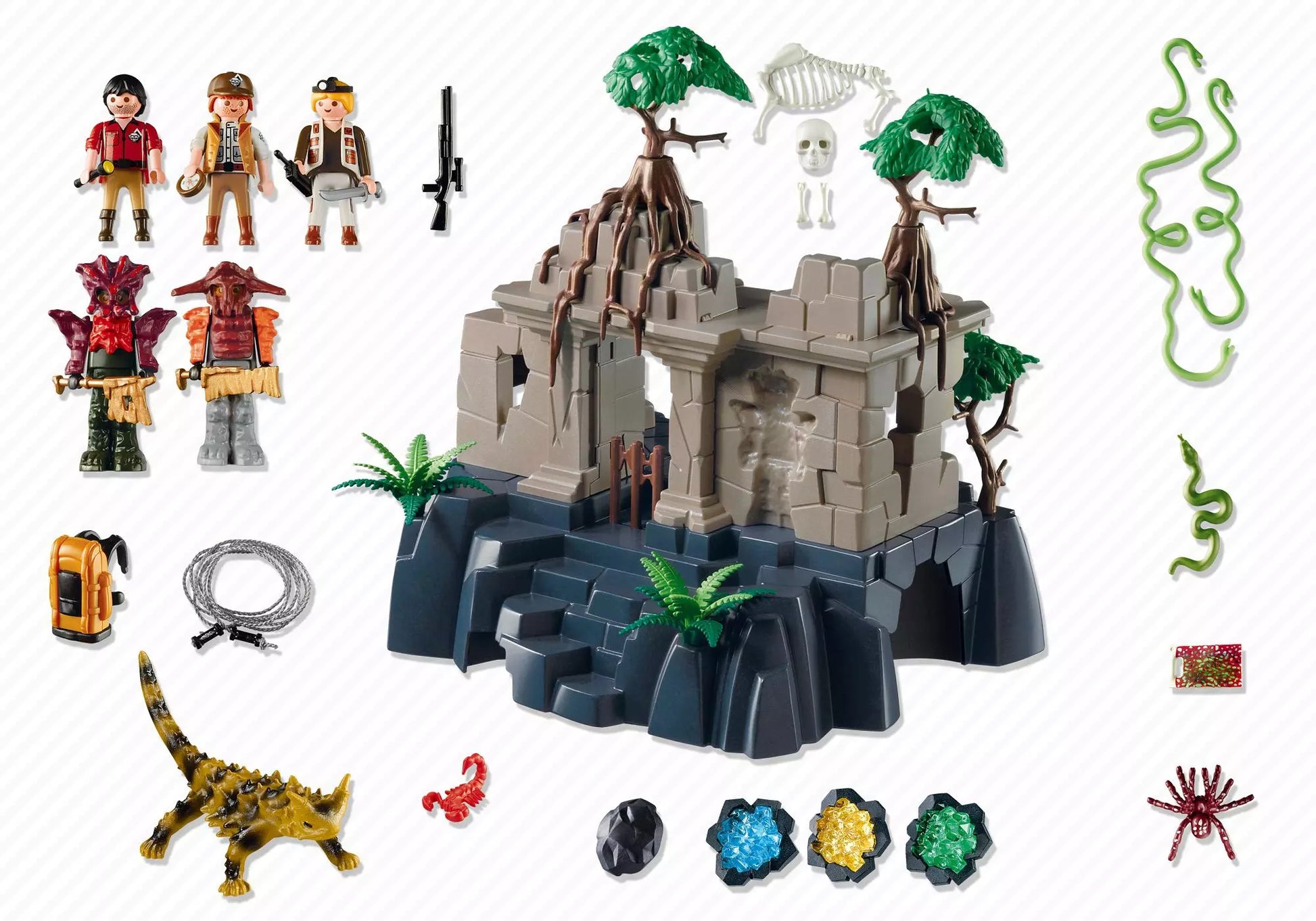 Playmobil 4842 Sammlerstück Schatztempel mit Wächtern - plegobil