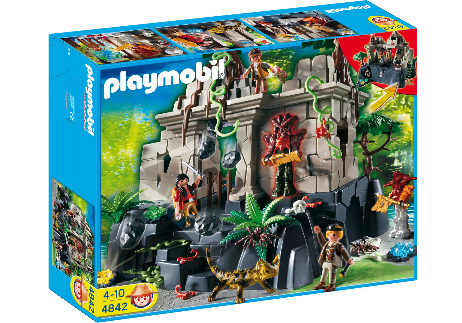 Playmobil 4842 Sammlerstück Schatztempel mit Wächtern - plegobil