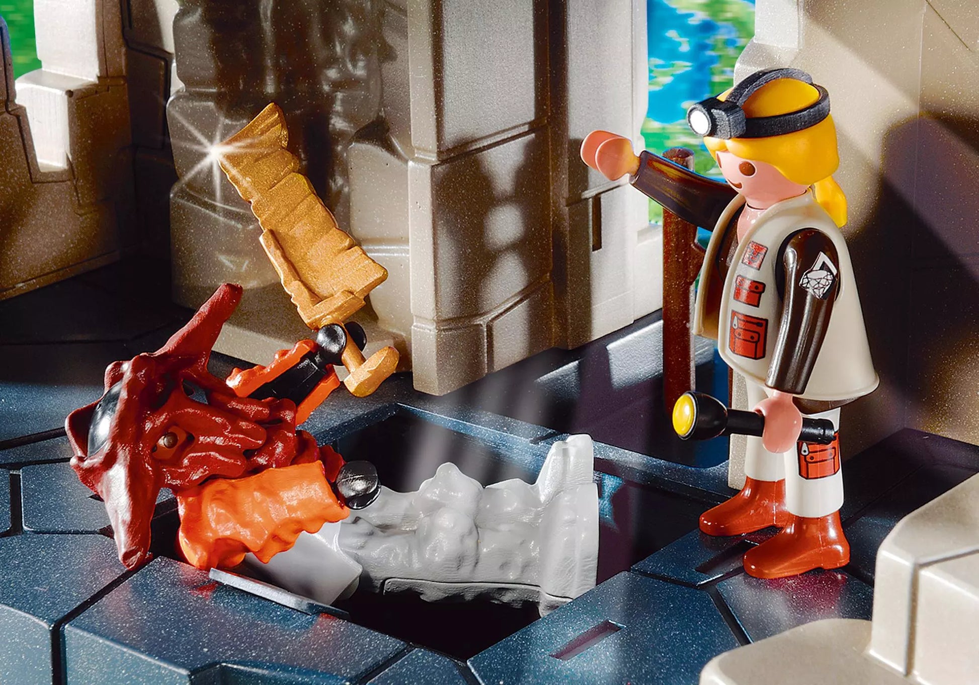 Playmobil 4842 Sammlerstück Schatztempel mit Wächtern - plegobil