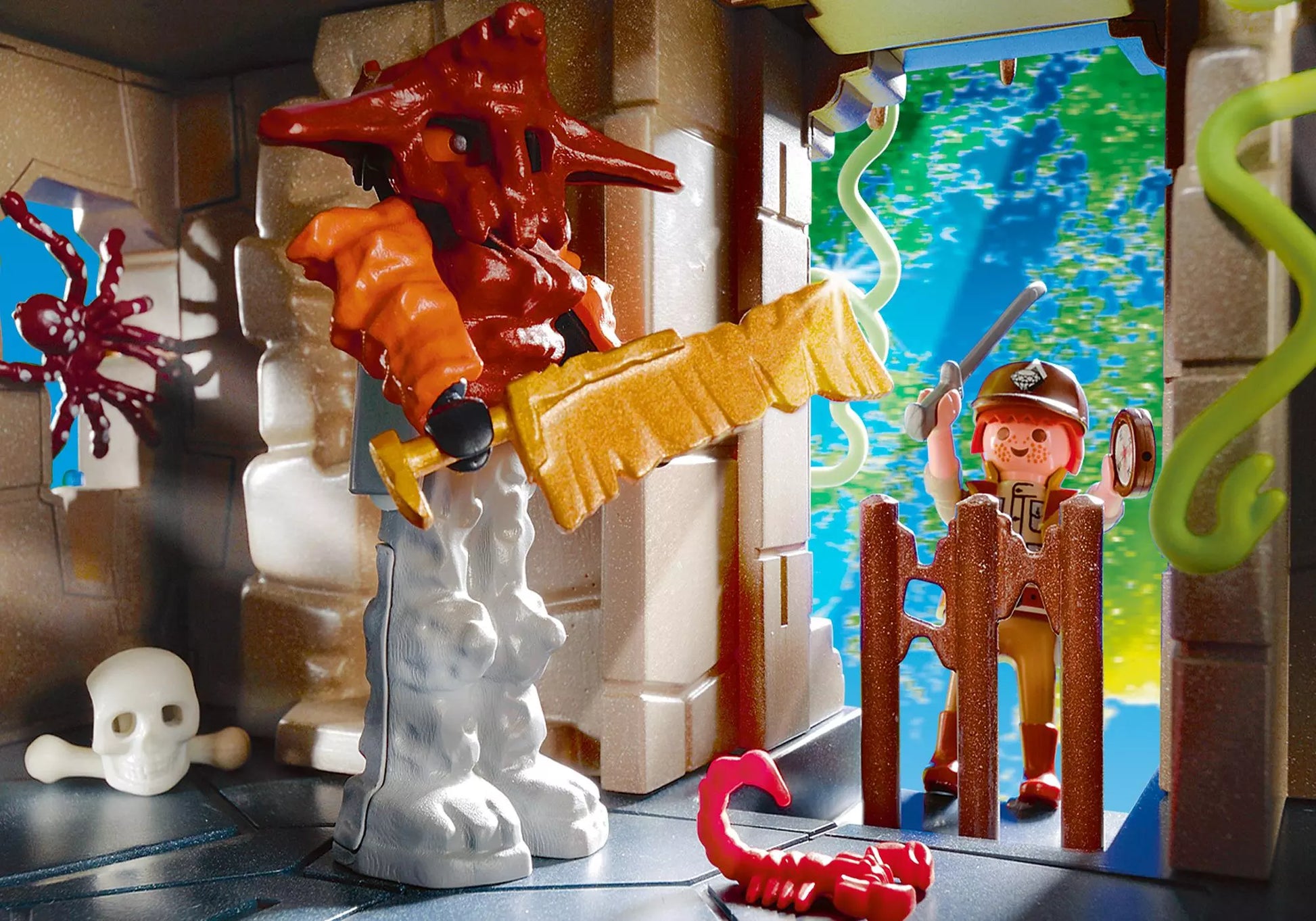Playmobil 4842 Sammlerstück Schatztempel mit Wächtern - plegobil