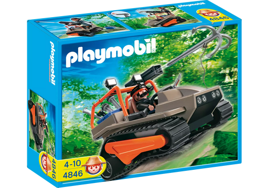 Playmobil 4846 Sammlerstück Schatzräuber-Kettenraupe - plegobil