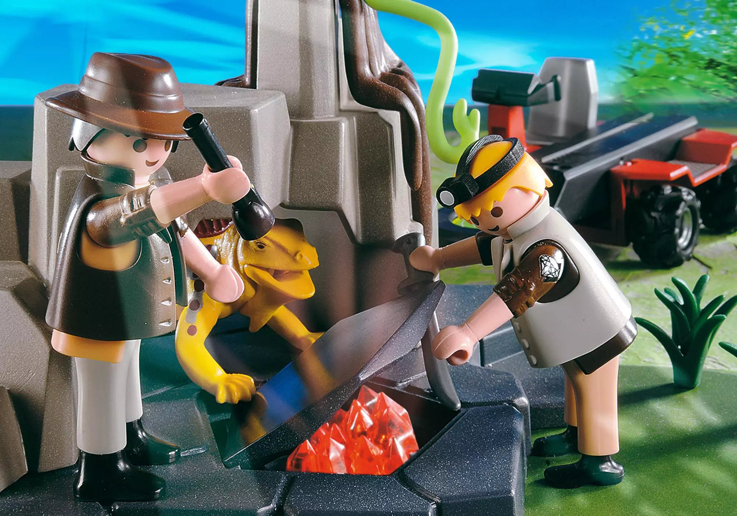 Playmobil 4847 Sammlerstück Schatzsucher mit Metalldetektor - plegobil