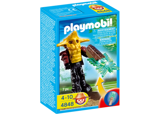 Playmobil 4848 Sammlerstück Tempelwächter mit grüner Leuchtwaffe - plegobil