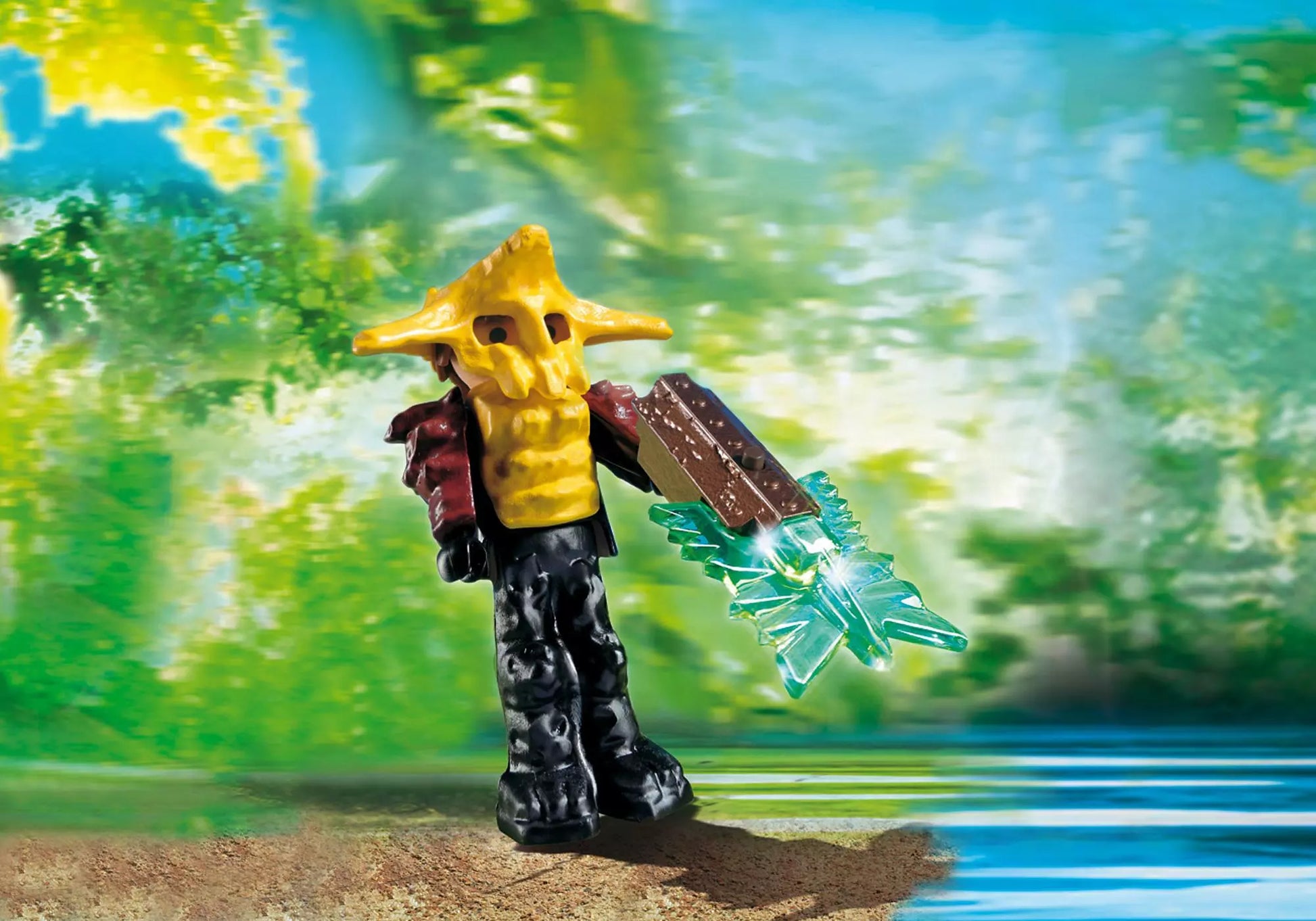 Playmobil 4848 Sammlerstück Tempelwächter mit grüner Leuchtwaffe - plegobil
