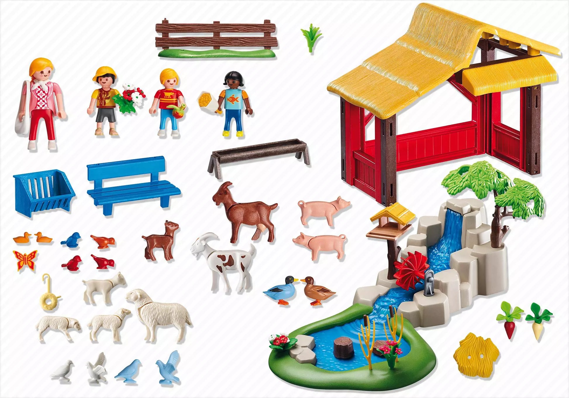 Playmobil 4851 Sammlerstück Streichelzoo - plegobil