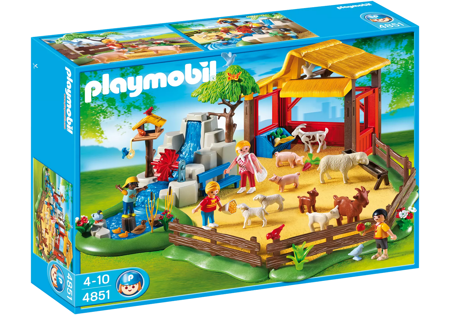 Playmobil 4851 Sammlerstück Streichelzoo - plegobil
