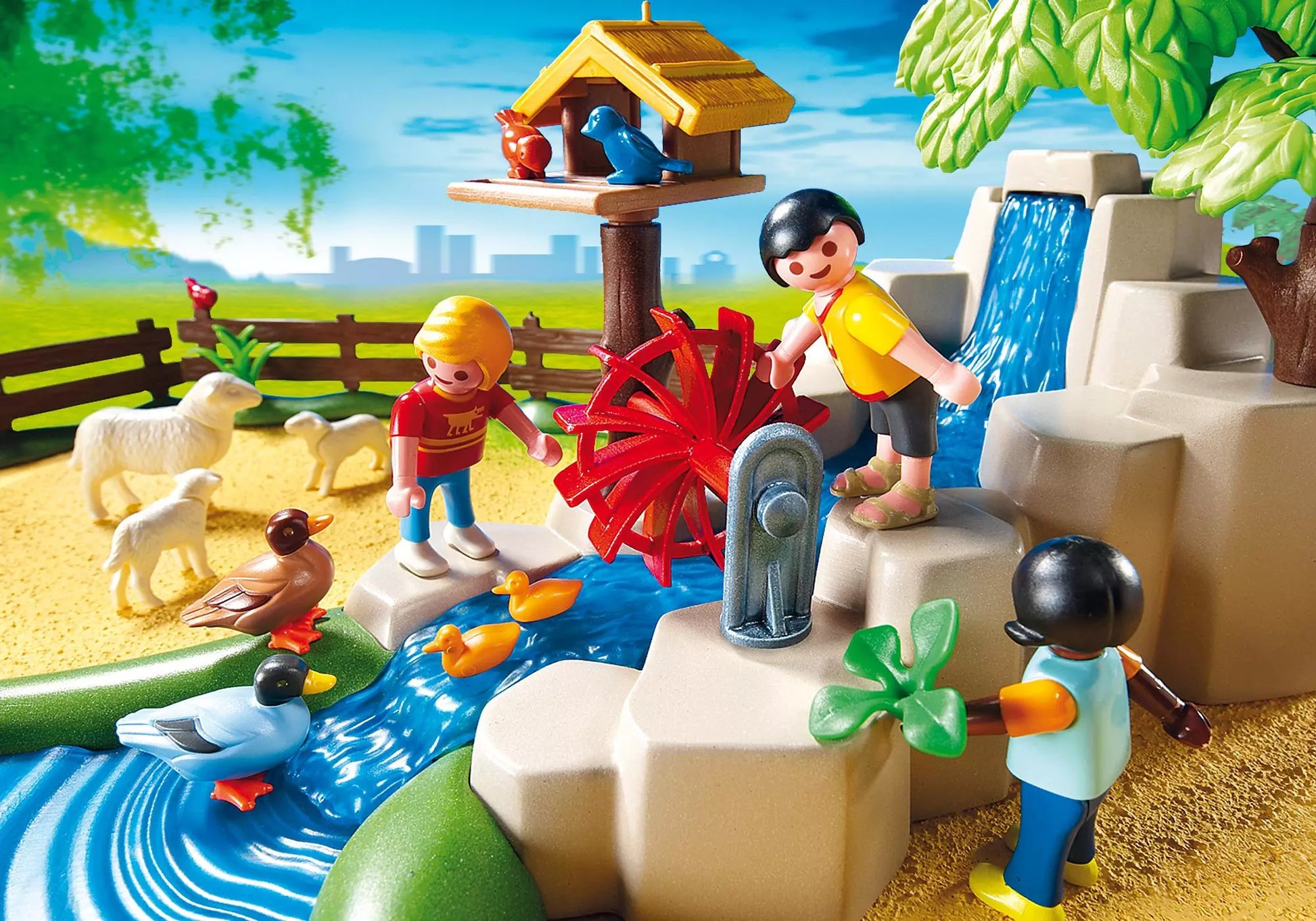 Playmobil 4851 Sammlerstück Streichelzoo - plegobil
