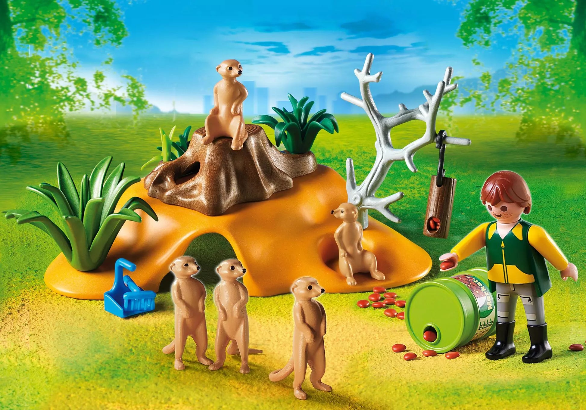 Playmobil 4853 Sammlerstück Erdmännchenkolonie - plegobil