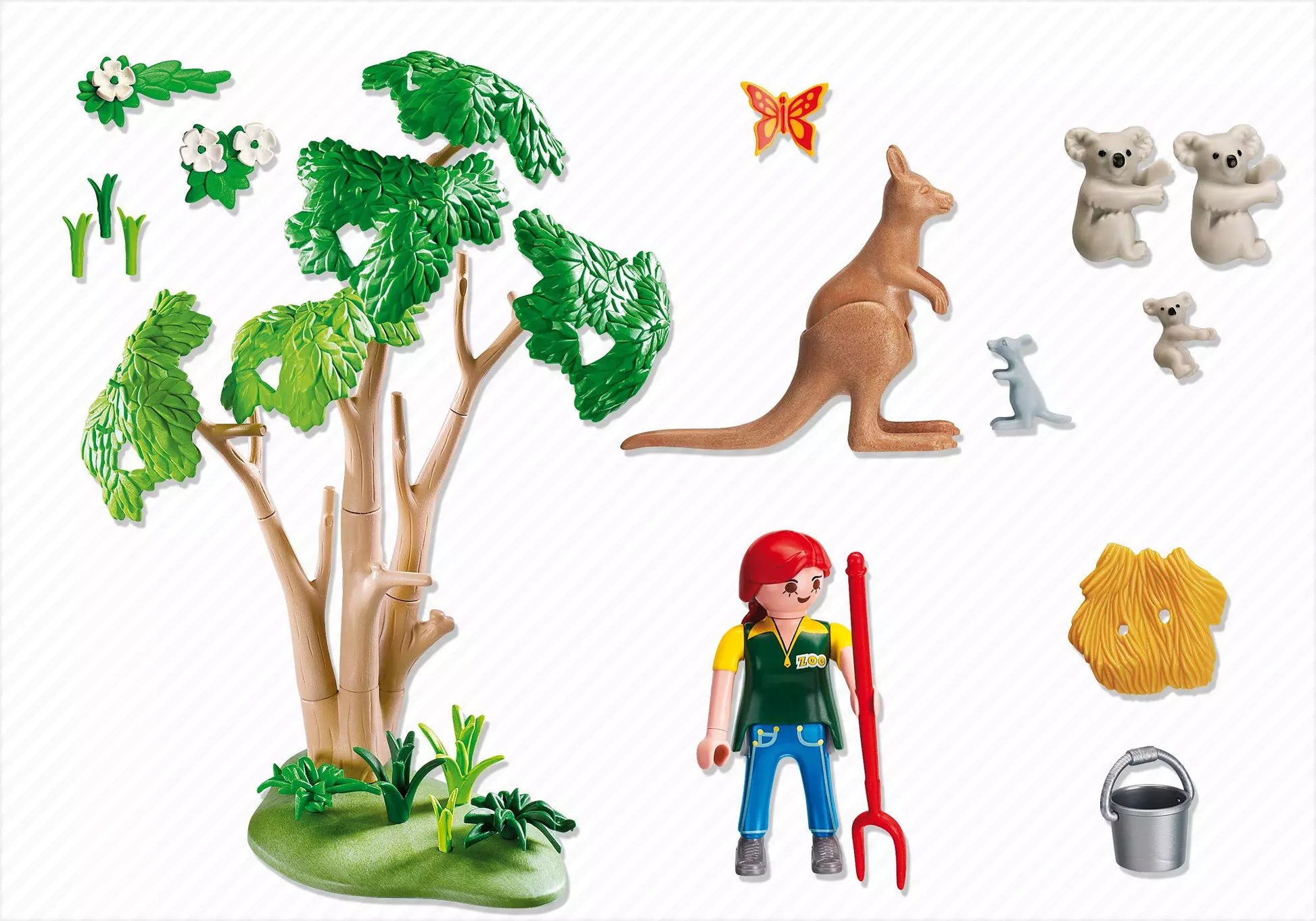 Playmobil 4854 Koala-Baum mit Känguru - plegobil
