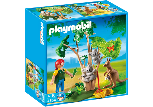 Playmobil 4854 Koala-Baum mit Känguru - plegobil