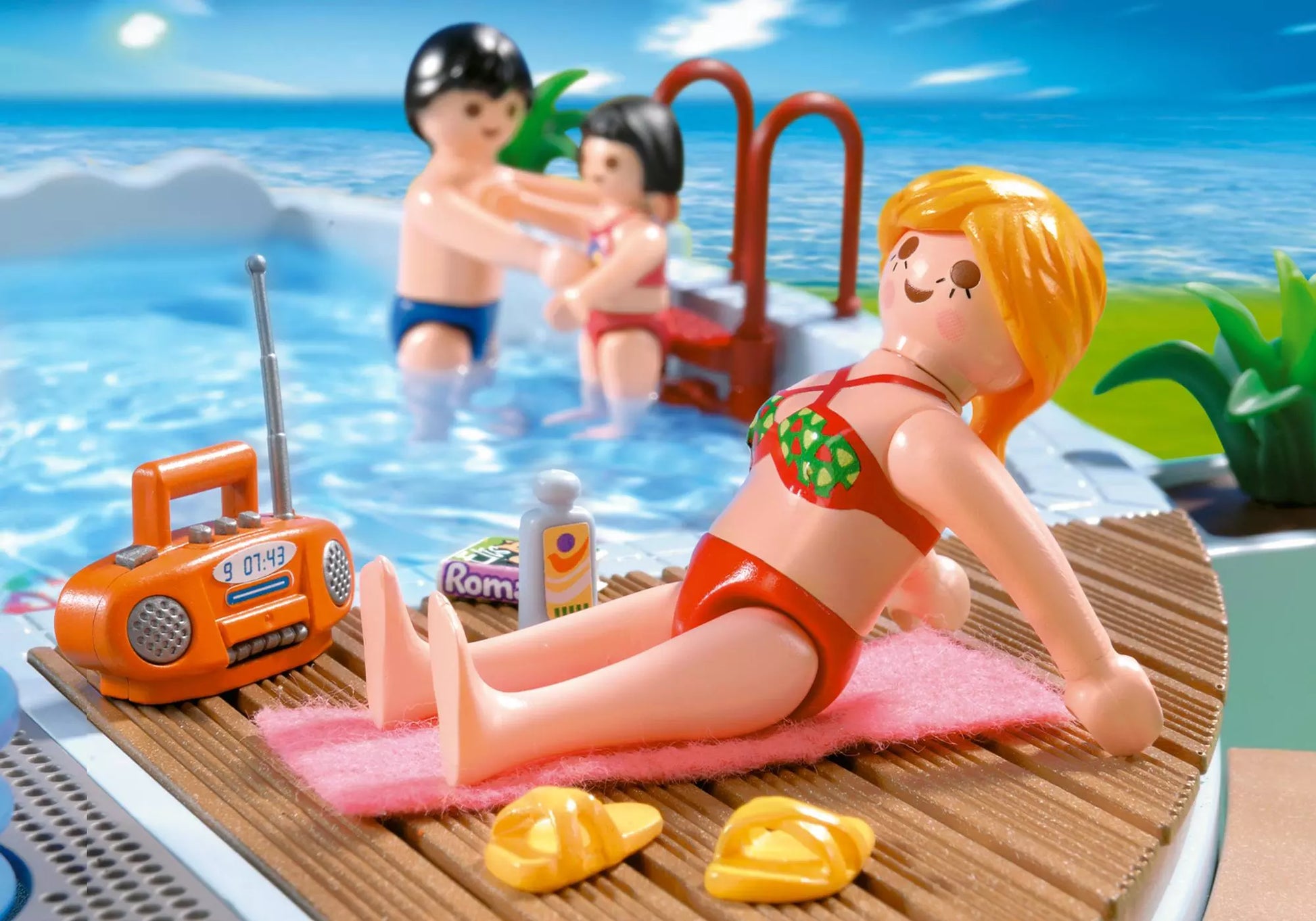 Playmobil 4858 Freibad mit Rutsche - plegobil