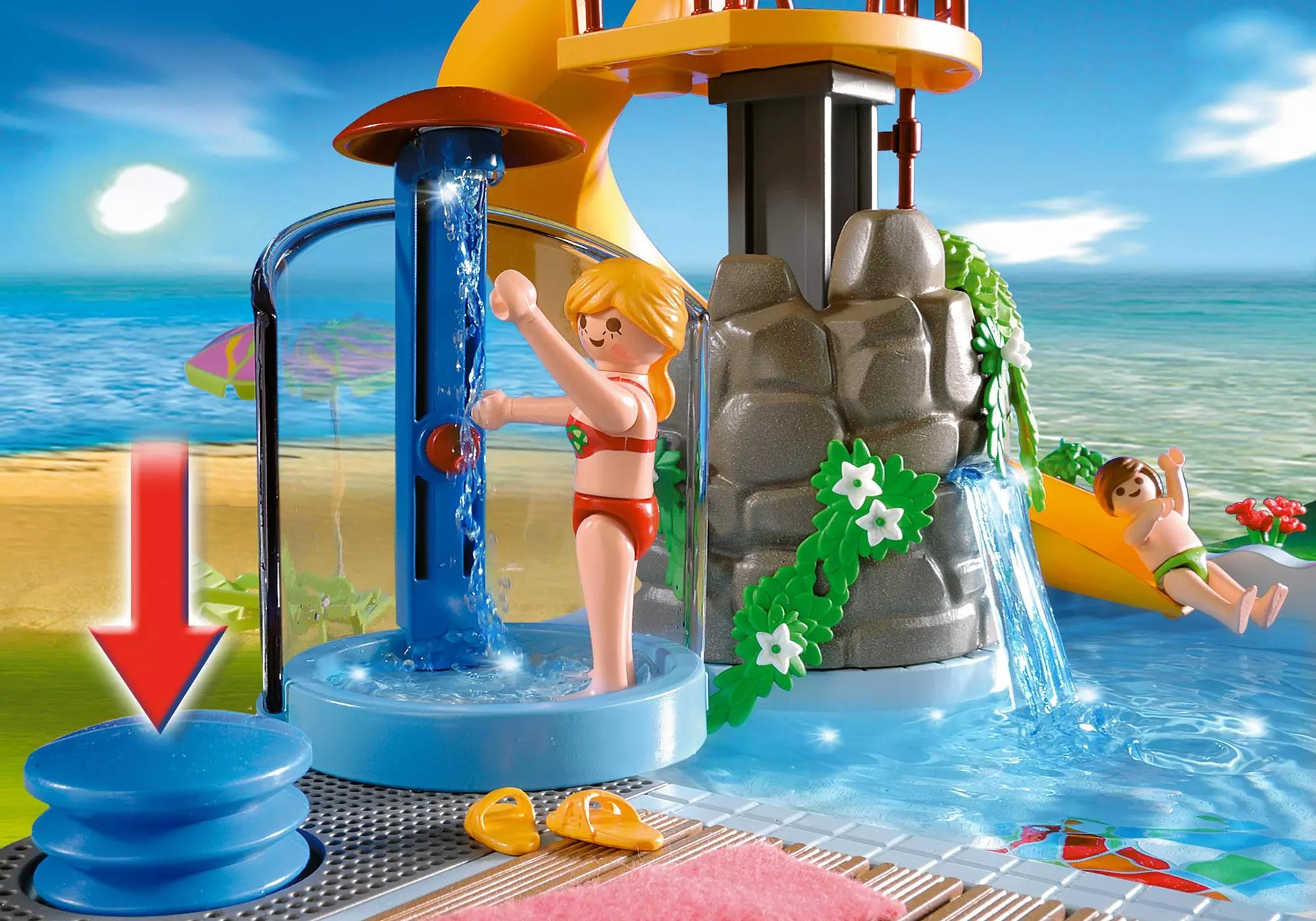 Playmobil 4858 Freibad mit Rutsche - plegobil