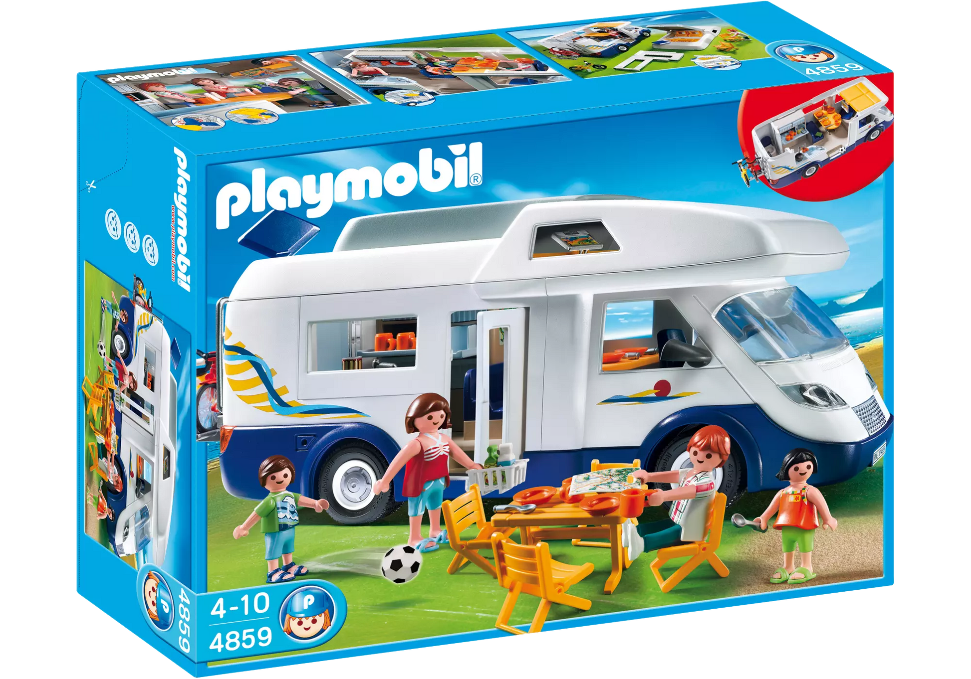 Playmobil 4859 Sammlerstück Summer Fun Familien-Wohnmobil - plegobil