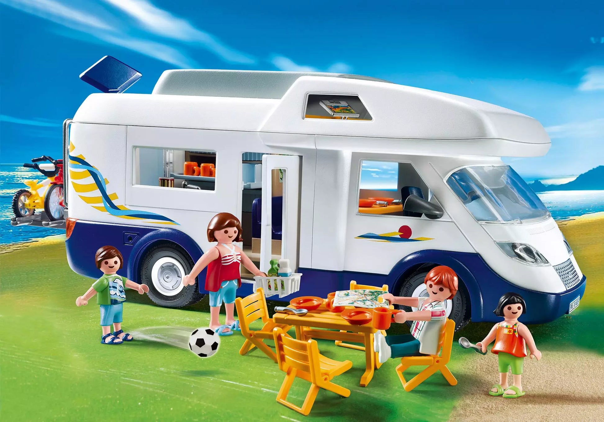 Playmobil 4859 Sammlerstück Summer Fun Familien-Wohnmobil - plegobil