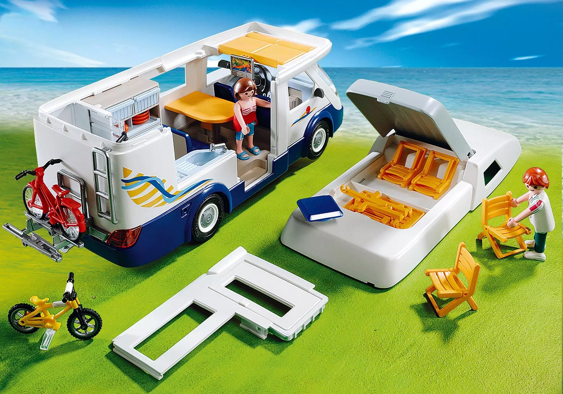 Playmobil 4859 Sammlerstück Summer Fun Familien-Wohnmobil - plegobil