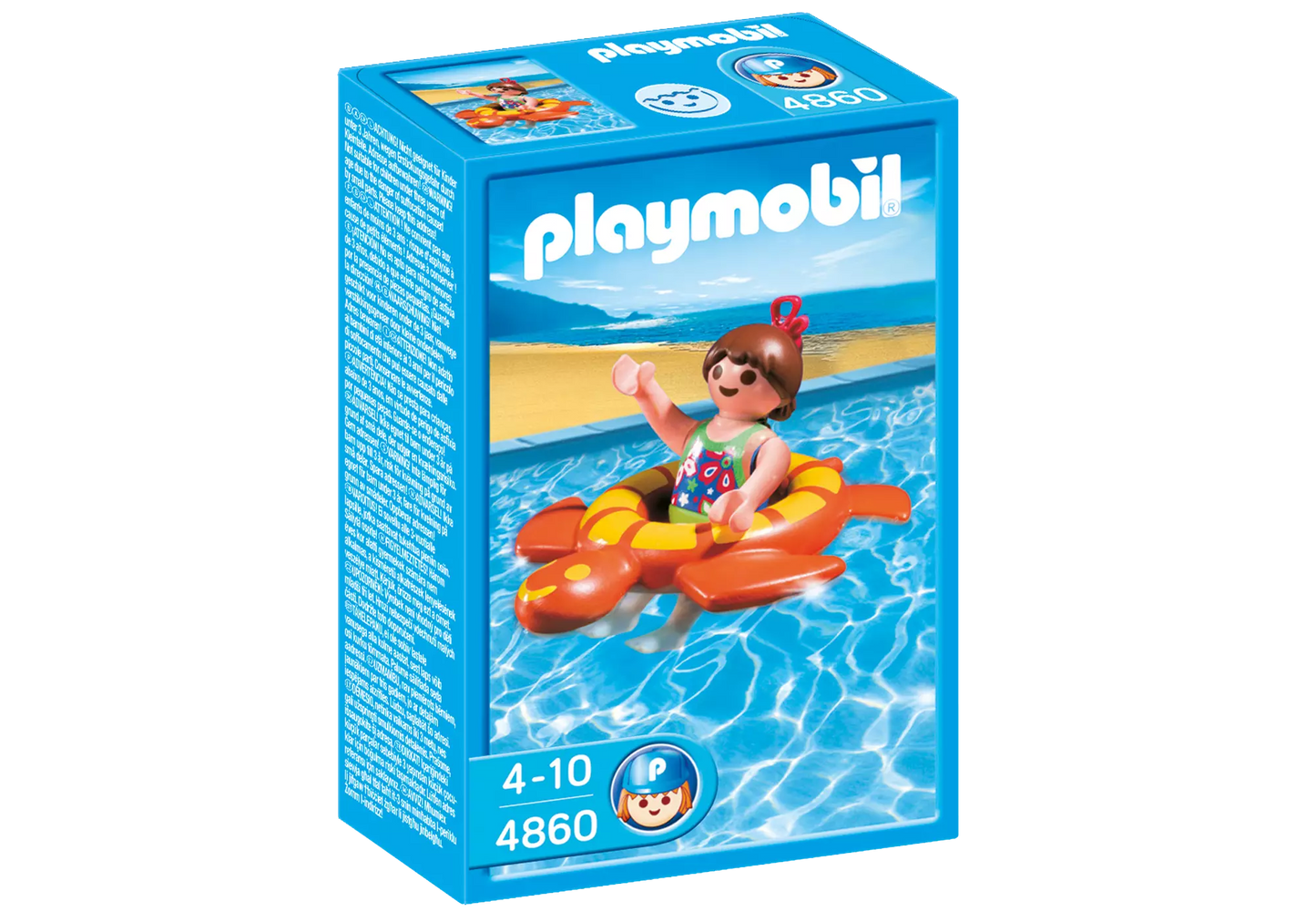 Playmobil 4860 Sammlerstück Summer Fun Mädchen mit Schwimmreif - plegobil