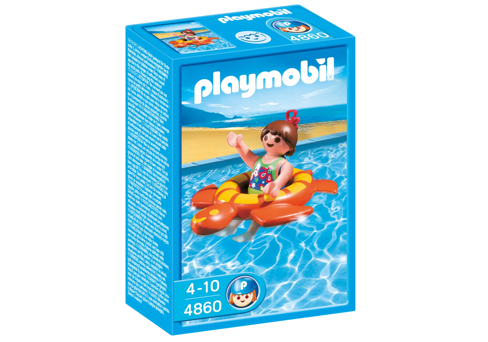 Playmobil 4860 Sammlerstück Summer Fun Mädchen mit Schwimmreif - plegobil