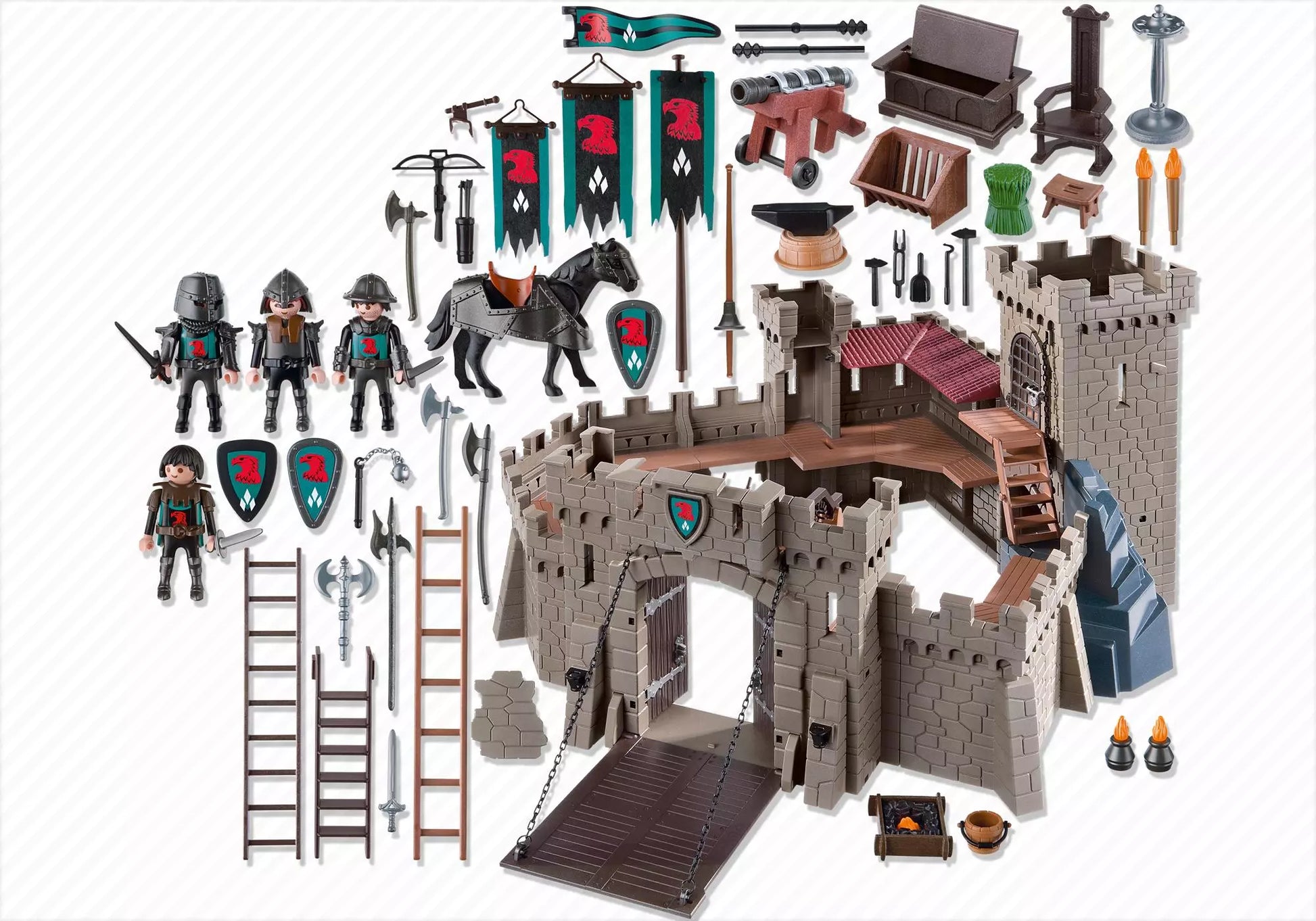 Playmobil 4866 Sammlerstück Knights Raubritterburg - plegobil