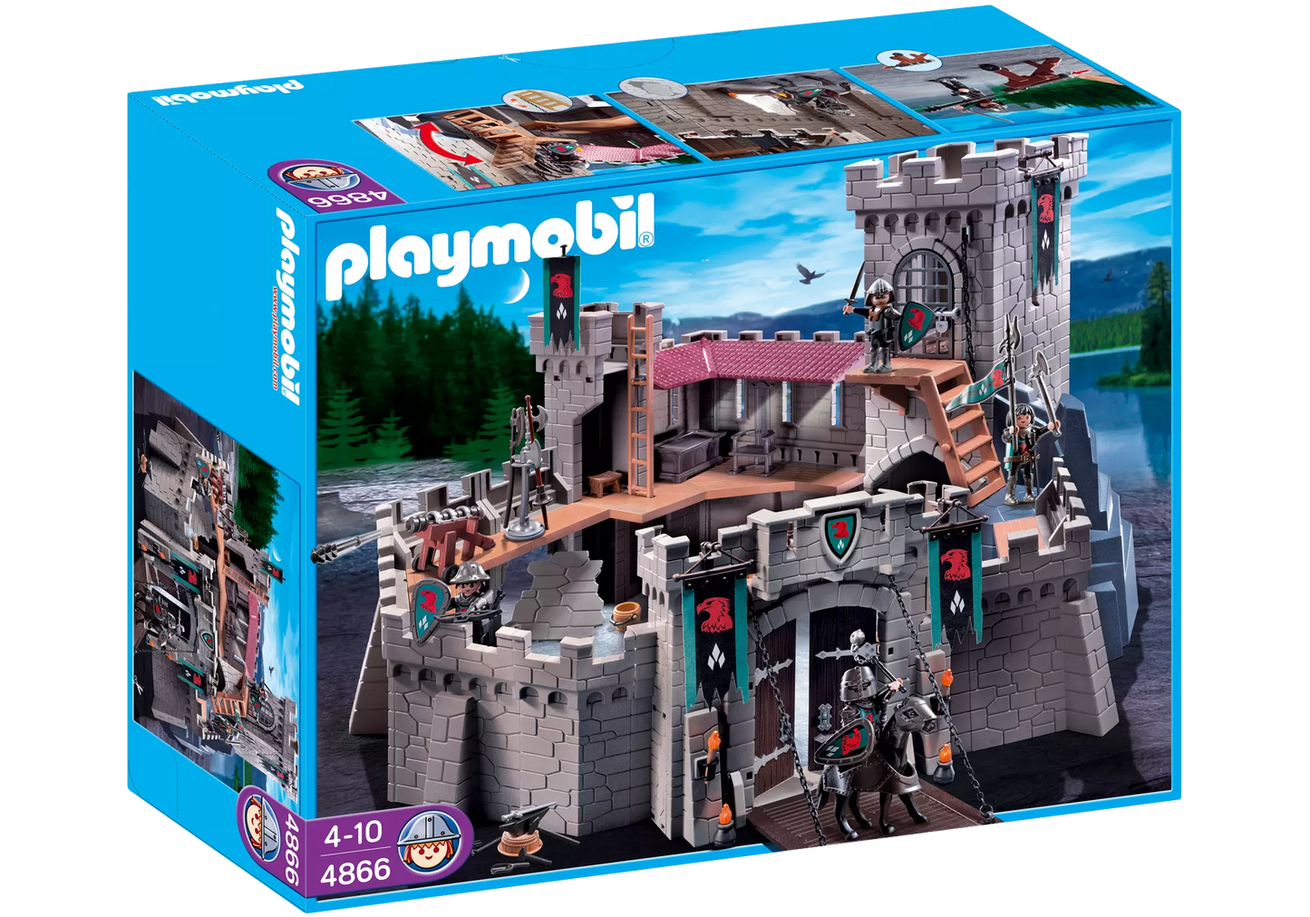 Playmobil 4866 Sammlerstück Knights Raubritterburg - plegobil