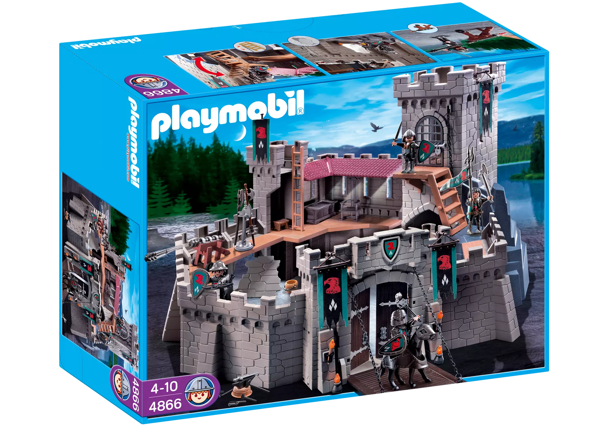 Playmobil 4866 Sammlerstück Knights Raubritterburg - plegobil