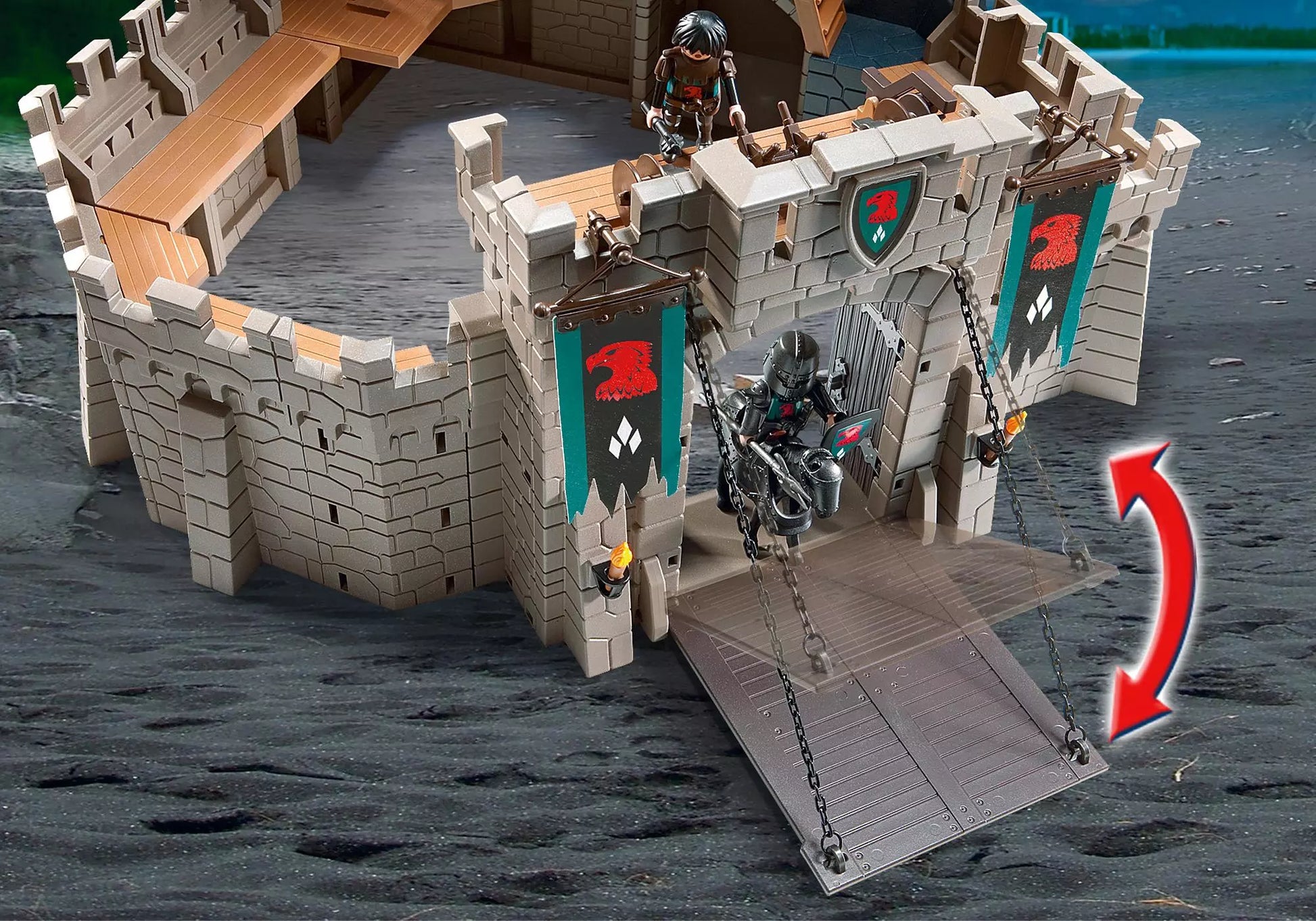 Playmobil 4866 Sammlerstück Knights Raubritterburg - plegobil