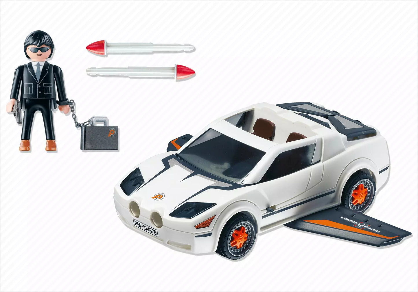 Playmobil 4876 Top Agents Agenten Super Racer
