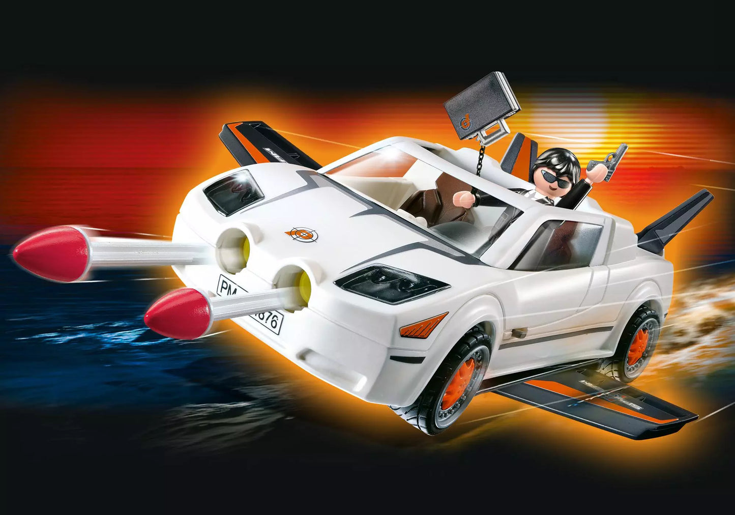 Playmobil 4876 Top Agents Agenten Super Racer