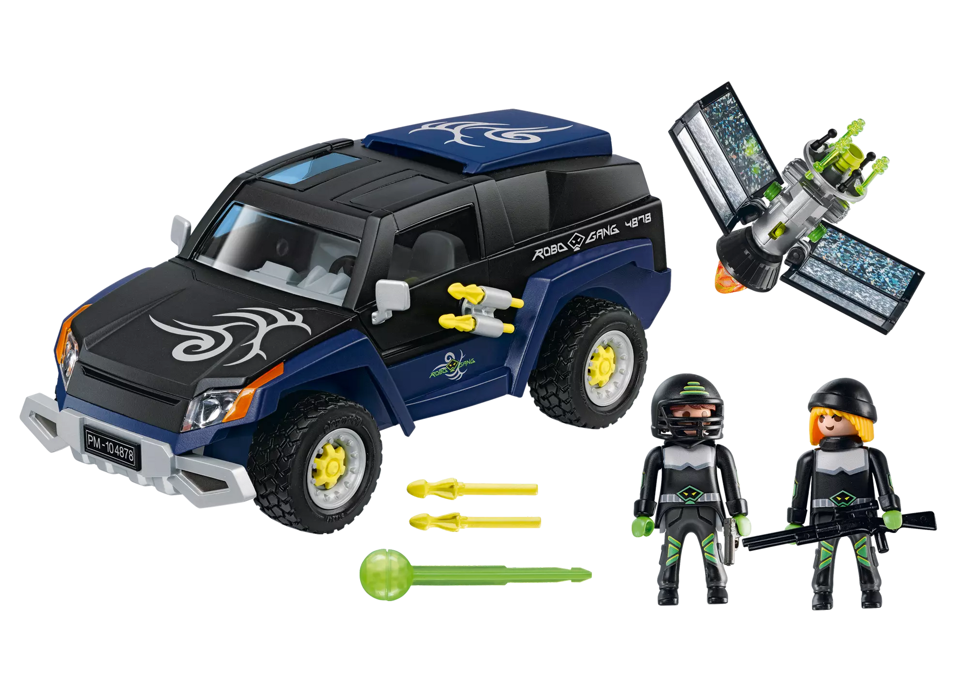 Playmobil 4878 Sammlerstück Top Agents Robo-Gangster SUV - plegobil