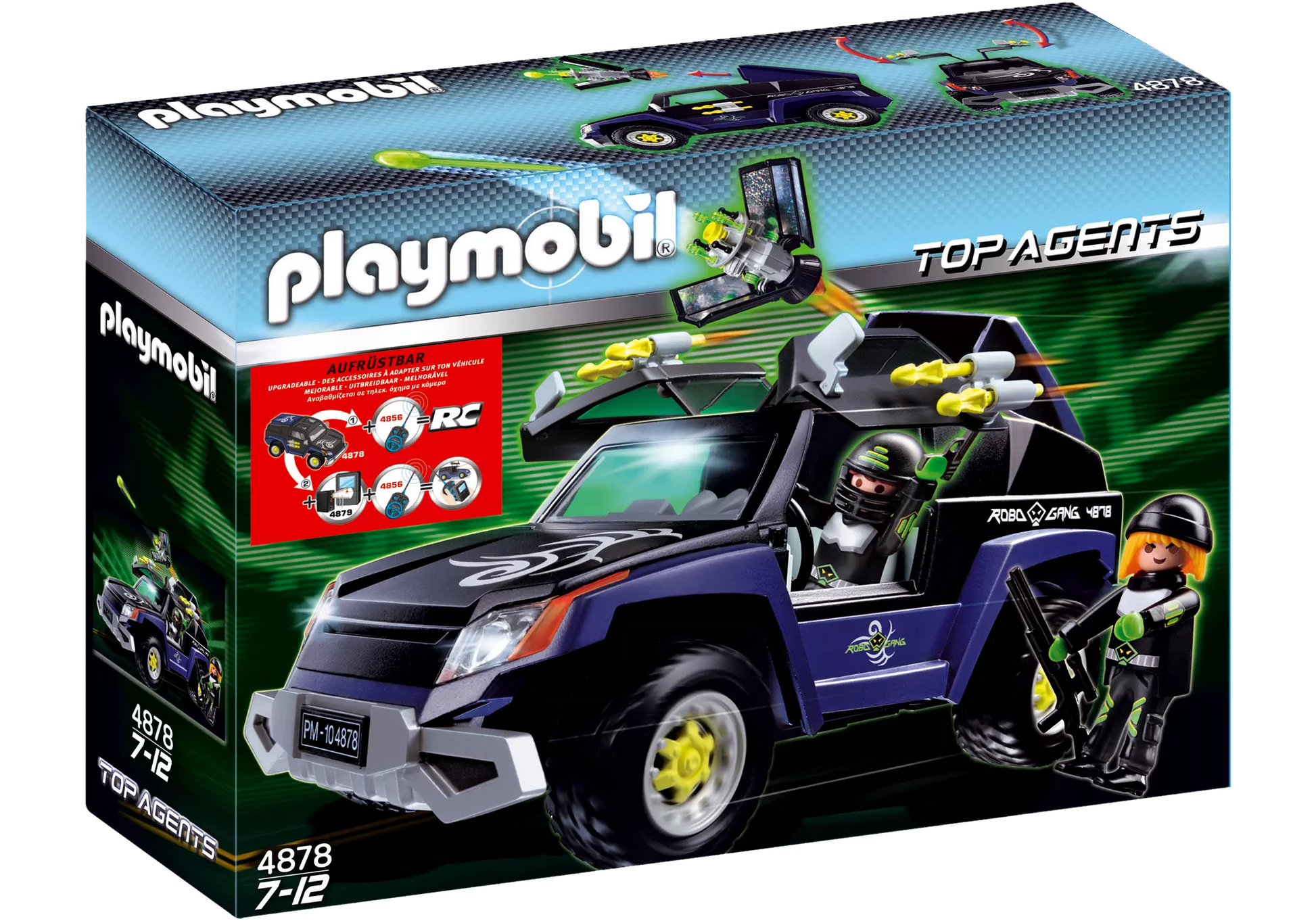 Playmobil 4878 Sammlerstück Top Agents Robo-Gangster SUV - plegobil