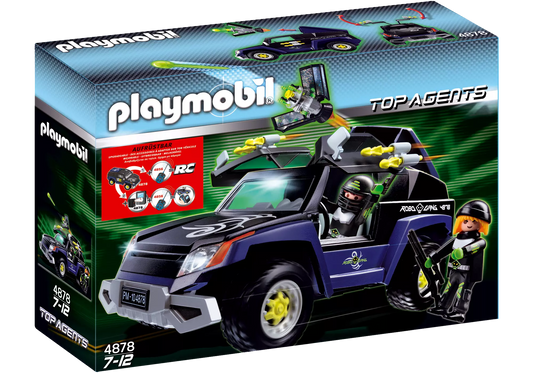 Playmobil 4878 Sammlerstück Top Agents Robo-Gangster SUV - plegobil