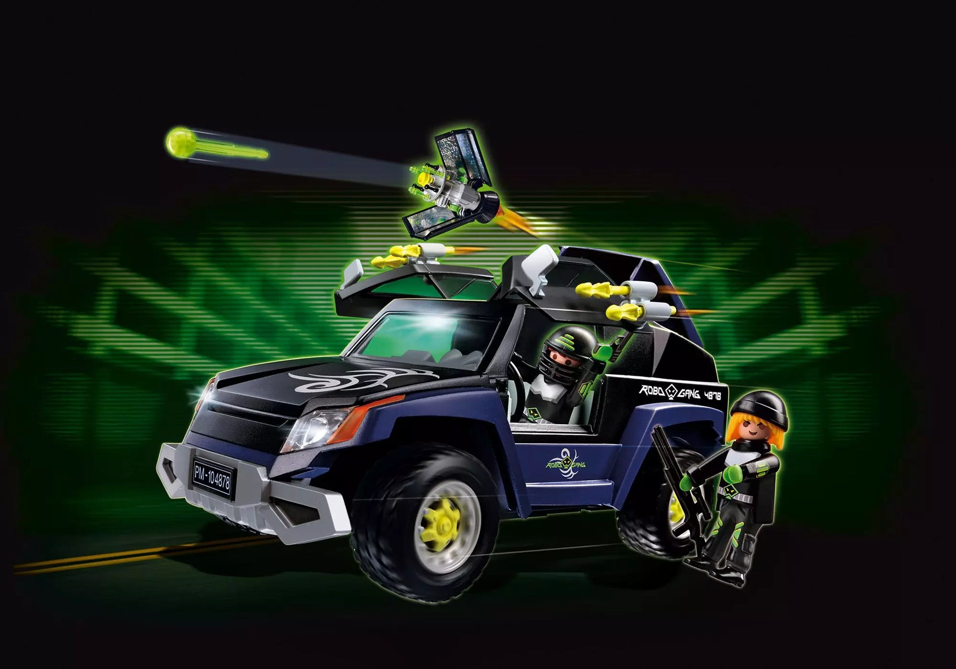 Playmobil 4878 Sammlerstück Top Agents Robo-Gangster SUV - plegobil