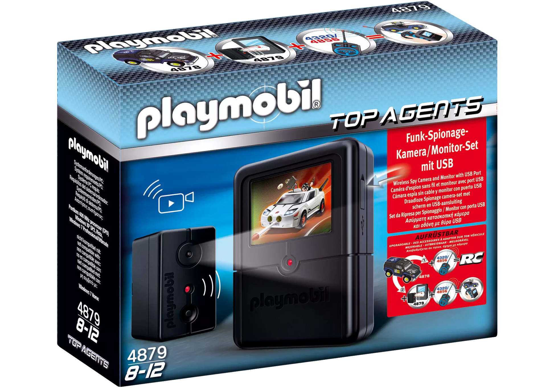 Playmobil 4879 Sammlerstück Top Agents Spionage Kameraset - plegobil