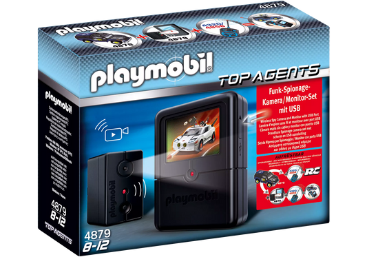 Playmobil 4879 Sammlerstück Top Agents Spionage Kameraset - plegobil