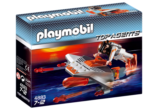 Playmobil 4883 Sammlerstück Top Agents Toropedo-Taucher - plegobil