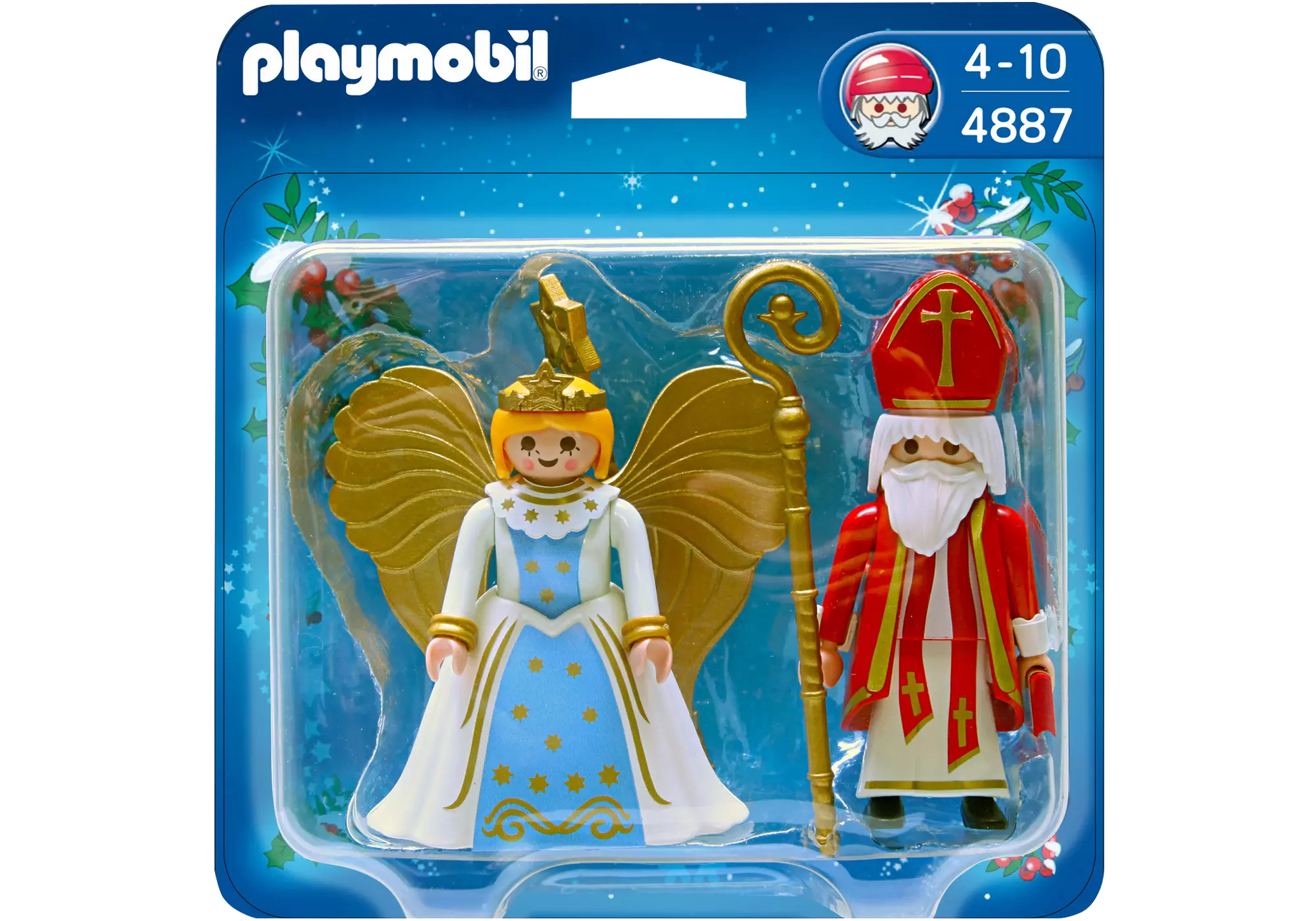 Playmobil 4887 Sammlerstück Christmas DuoPack St. Nikolaus und Christkind - plegobil