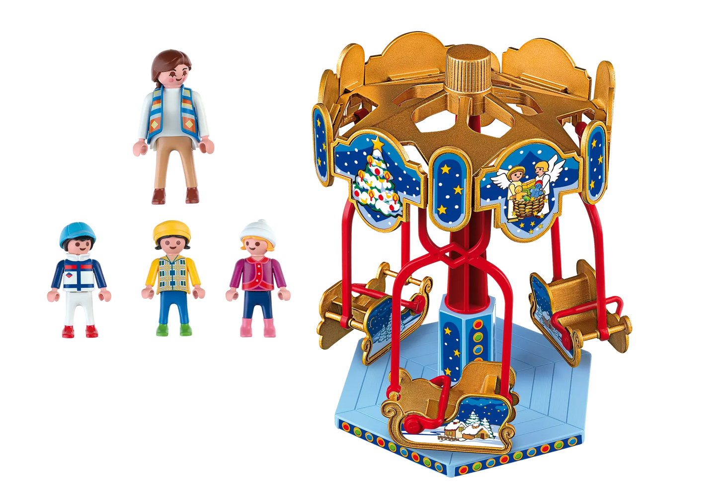 Playmobil 4888 Sammlerstück Christmas Schlittenkarussell - plegobil