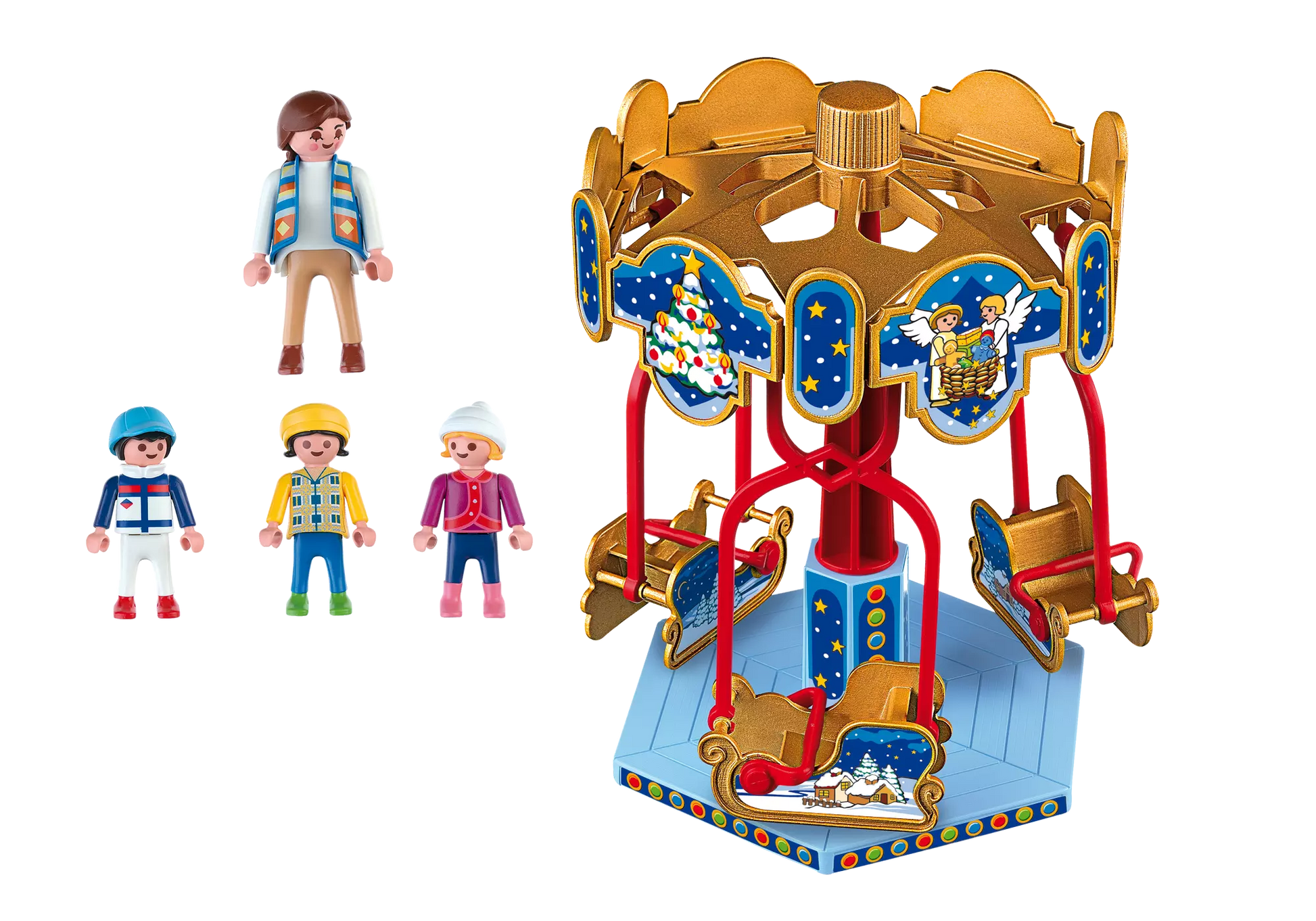 Playmobil 4888 Sammlerstück Christmas Schlittenkarussell - plegobil