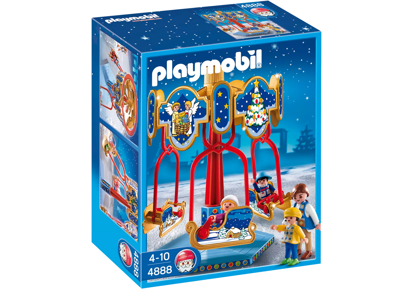 Playmobil 4888 Sammlerstück Christmas Schlittenkarussell - plegobil