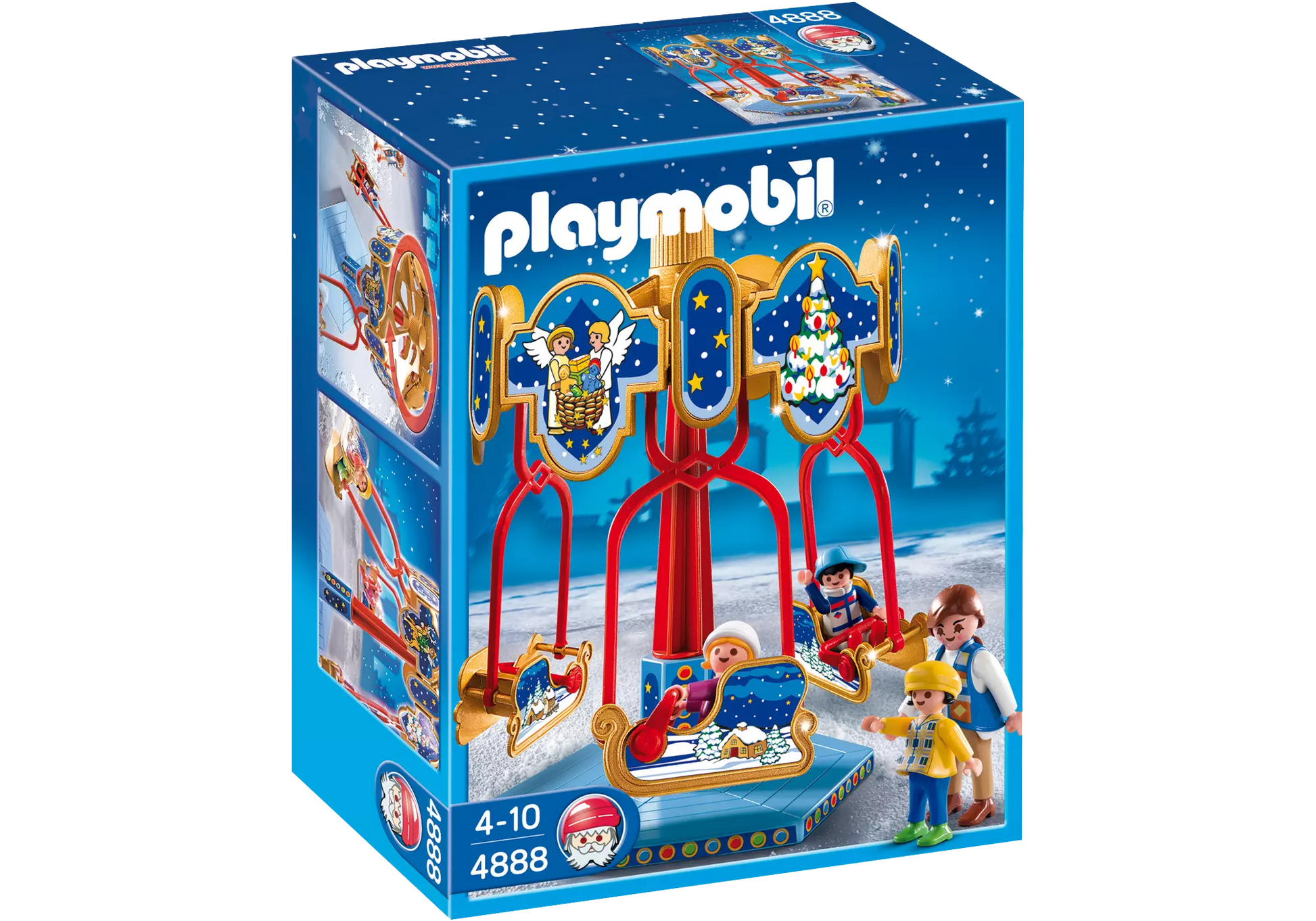Playmobil 4888 Sammlerstück Christmas Schlittenkarussell - plegobil