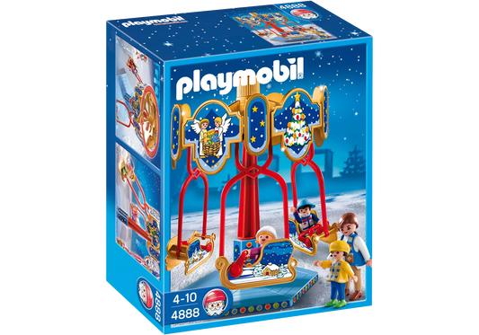 Playmobil 4888 Sammlerstück Christmas Schlittenkarussell - plegobil