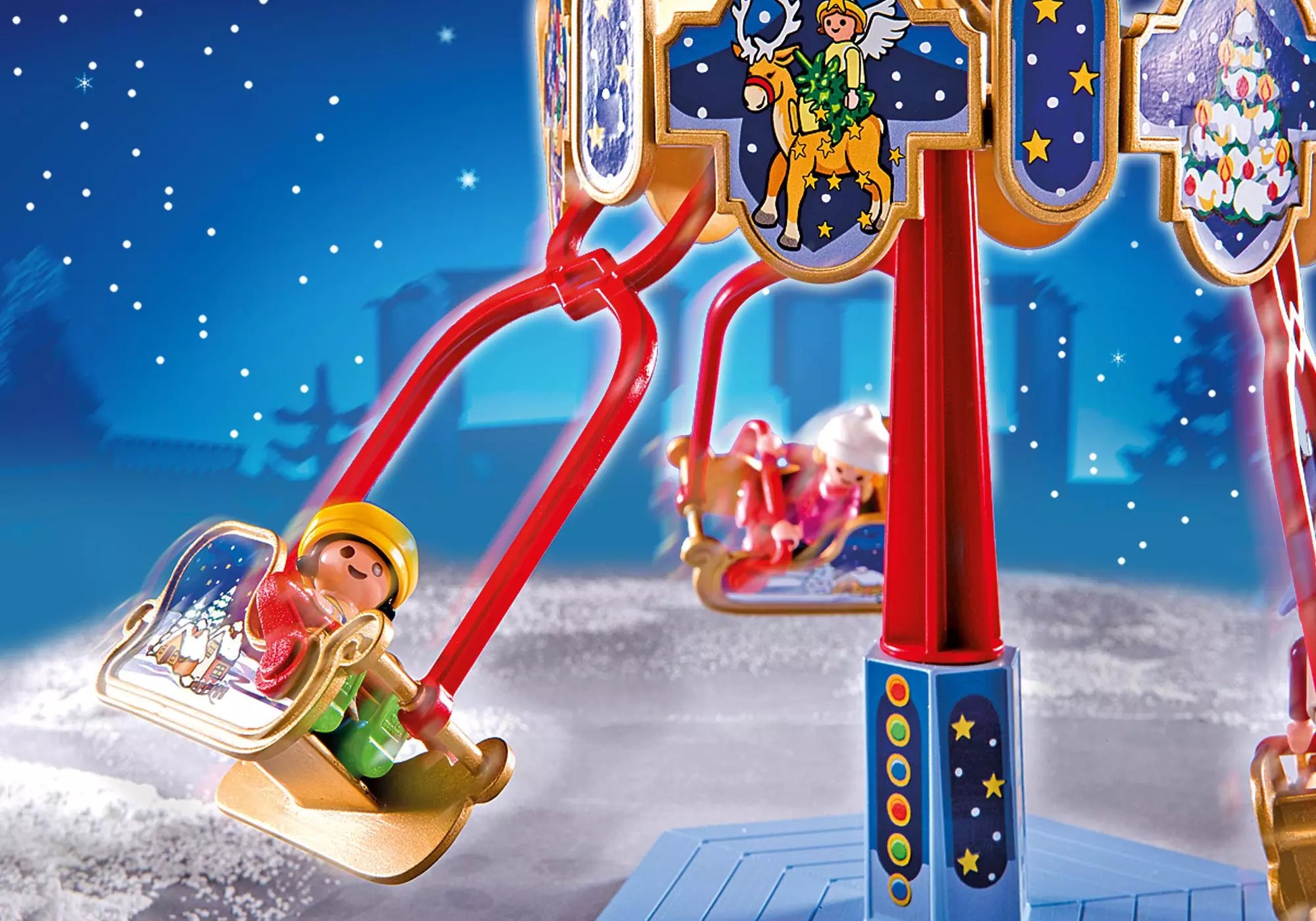 Playmobil 4888 Sammlerstück Christmas Schlittenkarussell - plegobil